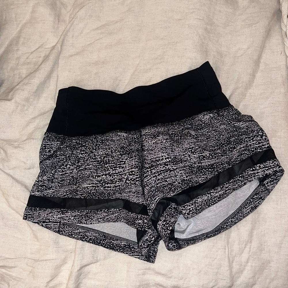 Lululemon high waisted shorts